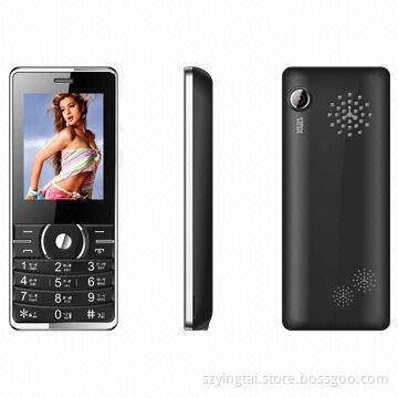 2.4-inch LCD dual SIM phone, unlocked China feature phone w/low cost/supports torch/Bluetooth/camera
